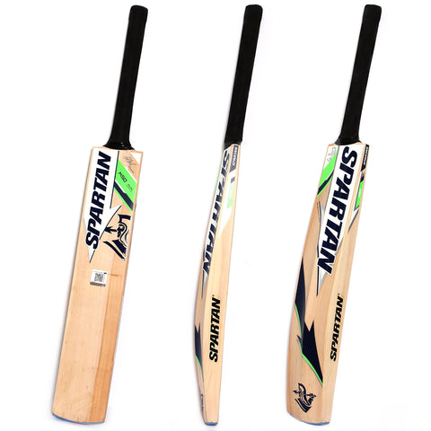 Image of Spartan MS Dhoni Run Kashmir-Willow Cricket Bat, Size 6