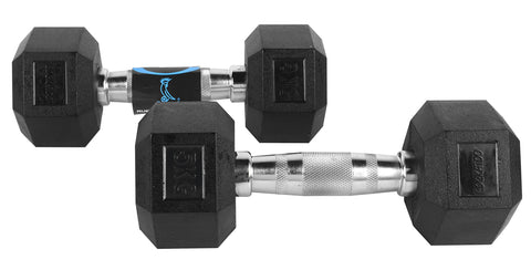 Image of Cockatoo Professional Hex Dumbbells, Senior 5kg Pack of 2