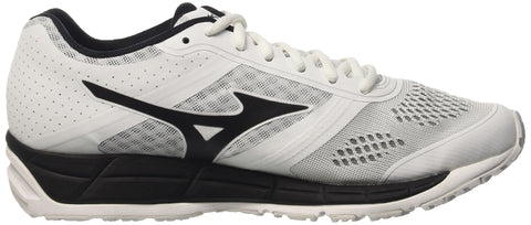 Image of Mizuno Men's Synchro Mx White Running Shoes-6 UK/India (39 EU)(J1GE161914)