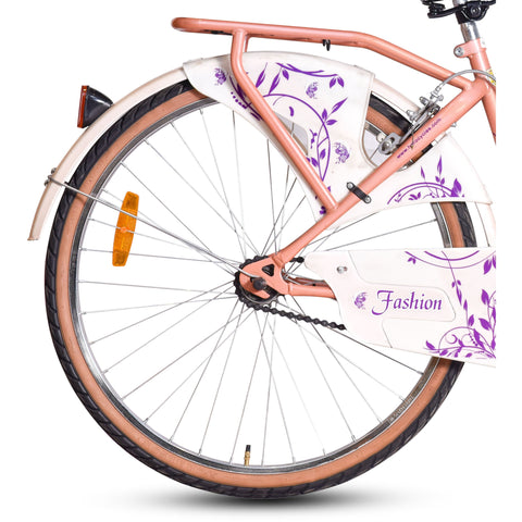 Image of Hero Fashion 26T Single Speed Cycle (Peach)