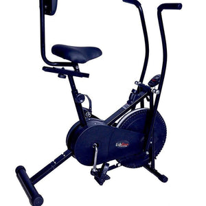 Lifeline Air Bike Back Support with Moving Handle Gym Cycle
