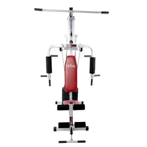 Image of Lifeline Home Gym 002 Bonus with Weider Gold whey Protein 908 GMS (Vanilla Fresh)-IMFIT
