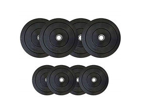 Best Quality Rubber Weight Plates 28mm For Home Gym Exercise (set of 2)