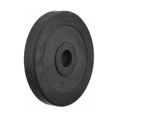Image of Best Quality Rubber Weight Plates 28mm For Home Gym Exercise (set of 2)