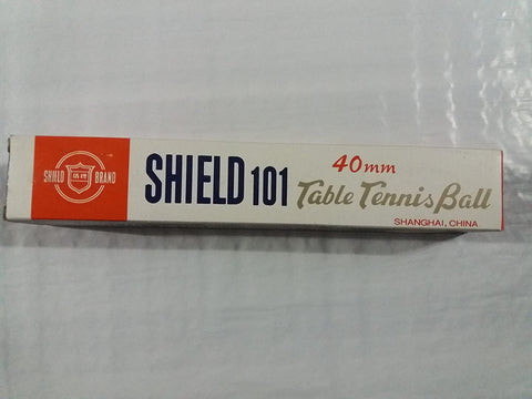 Image of Shield 101 Table Tennis Ball, 40mm (12 balls)