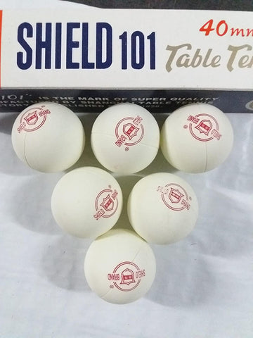 Image of Shield 101 Table Tennis Ball, 40mm (12 balls)