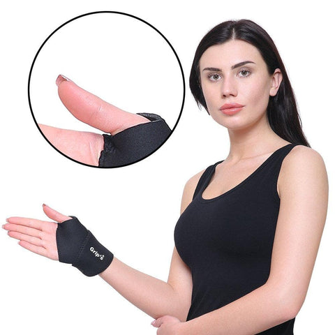 Image of Grip's Wrist Support/Wrist Brace/Wrist Grip for Pain/Gym/Exercises - Universal (C14) (Pack of 2)