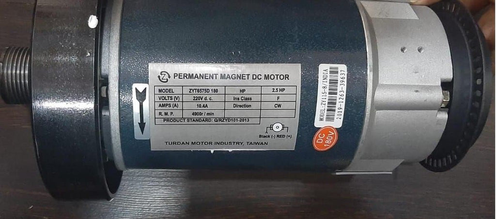 Permanent Magnet DC 2.5 HP Treadmill Motor (PMDC)