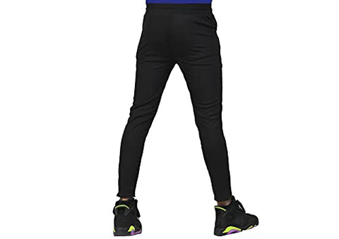 Image of SELLOUS MAKES YOU FEEL LIKE SHOPPING WITH DEVICE Men's Slim Fit Track Pants (Pack of 2)(Combo-Track-2440_Black & Blue_Large)