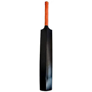 arnav Ultra Hard Plastic PVC Cricket Bat Only for Soft Balls (Black, Full Size)