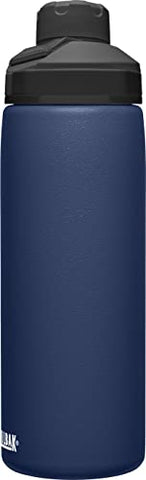 Image of CamelBak Chute Mag Water Bottle 20oz, Insulated Stainless Steel, Navy (600ml)