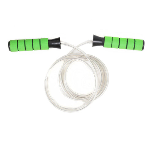 Image of Skipping Rope For Men/Women/Kids/Girls For Weight Loss/Workout| Plastic Rubber Coated Handle With PVC Euro2 Coated On Steel Wire Rope (915)