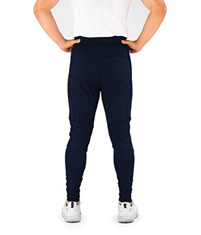 Image of hiker's way Men's Regular Fit Track Pants for Men Sports Blue