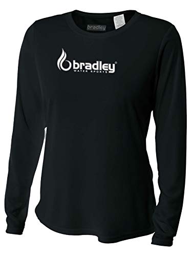 Bradley Ladies Rash Guard Women's Long Sleeve Swim Shirt Surf Swimwear SPF Sun