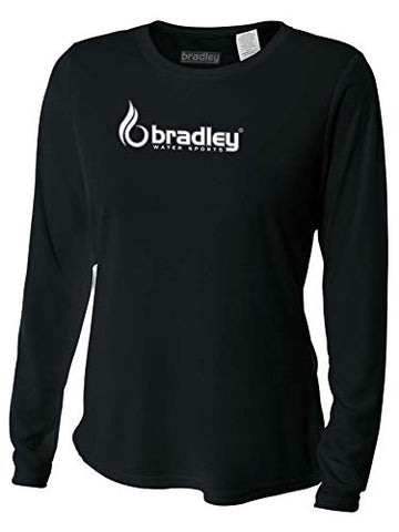 Image of Bradley Ladies Rash Guard Women's Long Sleeve Swim Shirt Surf Swimwear SPF Sun