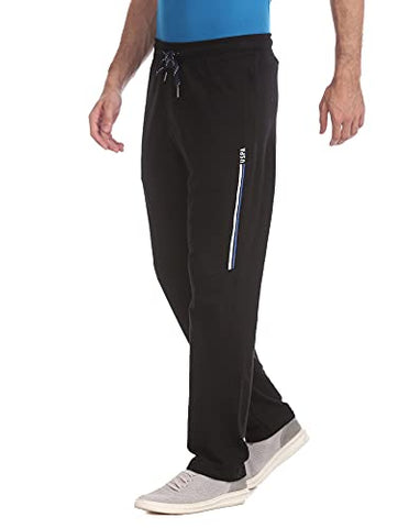 Image of U.S. Polo Assn. Men's Lounge Bottom (I673-002-PL-L_Black_Large)