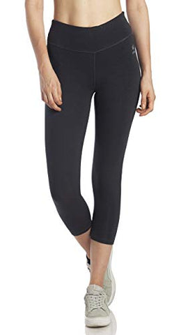 Image of Lavos Women's Anti Microbial Bamboo and Cotton Yoga Capris/Yoga Tights/Gym Tights Capri/Sports Fitness Capri/Active wear
