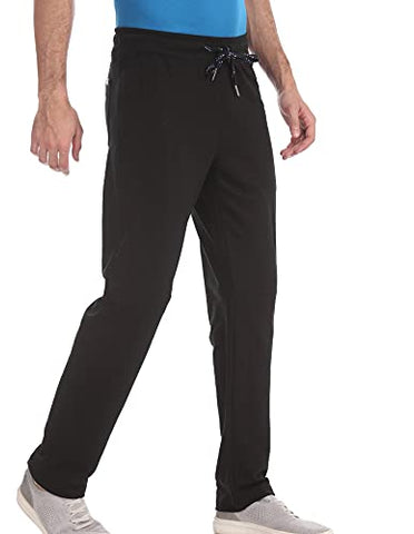 Image of U.S. Polo Assn. Men's Lounge Bottom (I673-002-PL-L_Black_Large)