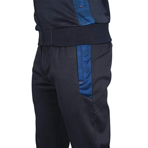 Image of Vector X Navy Chevron Mens Lightweight Sports Track Suit (Navy)