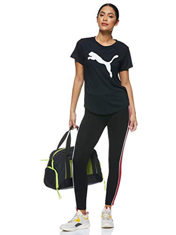 Image of Puma Women's' Graphic Regular T-Shirt (58124101 Black S)