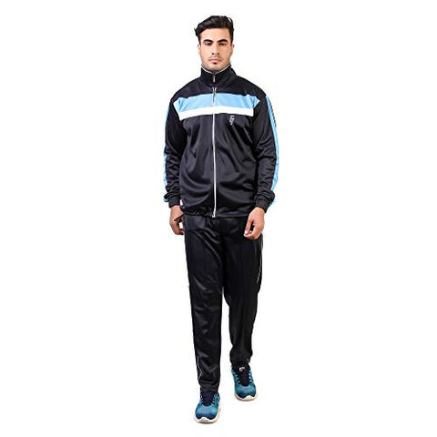 Image of FASHION 7 Men's Polyster Track Suit - Track Suit for Men Sports (White, X-Large)