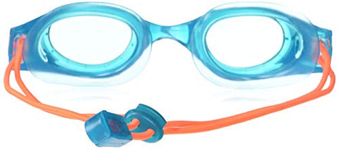 Image of Speedo Unisex-child Swim Goggles Hydrospex Bungee Junior Ages 6-14 , Aqua Blue/Jade