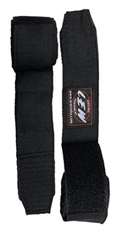 Image of LEW Mexican Style Boxing Cotton Elastic Hand and Wrist Support Hand Wraps (Black, 108")