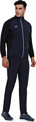 Nivia 2458 Carboxy-1 Upper Tracksuit- M (Navy)