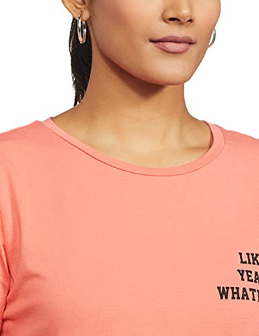 Image of Amazon Brand - Inkast Denim Co. Women's Regular Work Utility T-Shirt (PAG106A_Blush & Pink & Blue S)