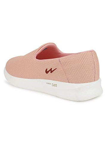 Image of Campus Women's Zoe PRO Peach/WHT Running Shoes