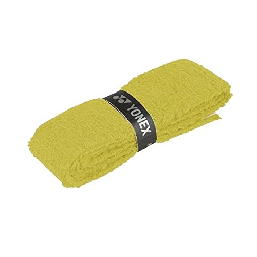 Yonex AC 420EX Cotton Badminton Towel Grip (Yellow)