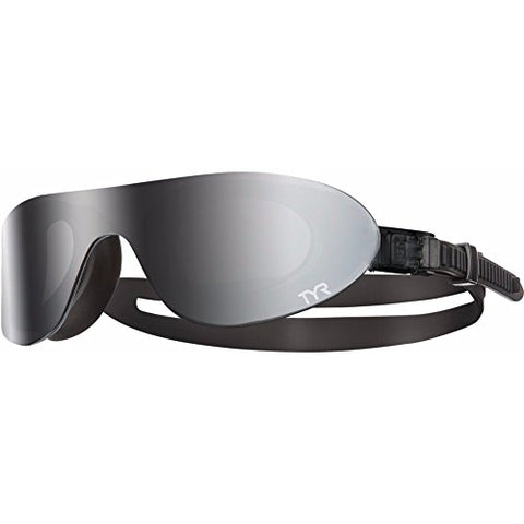 Image of TYR Swim Shade Mirrored Swim Goggles (Met. Smoke)