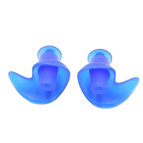 Image of Xianco 1 Pair Swimmers Earplugs with Double Waterproof and Sound Hole Design Ear Plugs for Swimming Showering Bathing Surfing Snorkeling for Adult & Children