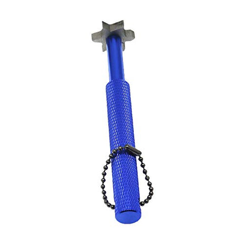 Image of HISTAR Golf Club Groove Sharpener and Cleaner Tool with 6 Heads from Specialty Golf Products (Blue)