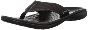 crocs Men's Bogota Flip M Black Slipper-9 UK (M10) (204971-060)