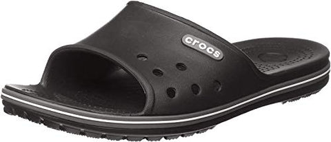 Image of crocs Unisex-Adult Crocband Ii Slide Black/Graphite Slipper-7 Men/ 8 UK Women (M8W10) (204108)