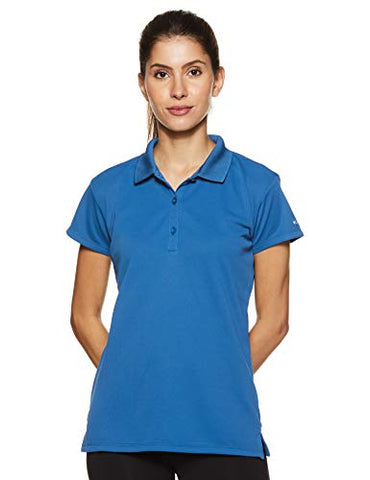 Image of Columbia Women's Plain Regular fit T-Shirt (FL6087-483-M_Deep Rust Storm M)