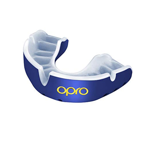 Image of OPRO Self-Fit GEN4 Gold - Pearl Blue/Pearl Mouth Guard