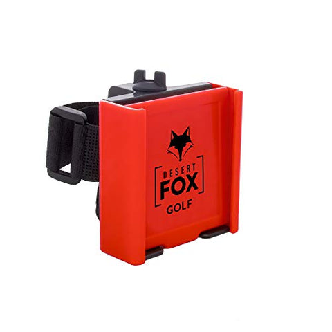Image of Desert Fox Golf Phone Caddy - Red
