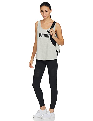 Puma Women's Plain Regular fit T-Shirt (85178504_Light Gray Heather S)