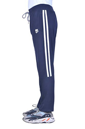 MARK LOUIIS Men's Regular Fit Track pants(ML-TRPJ-2S_Blue_XX-Large)