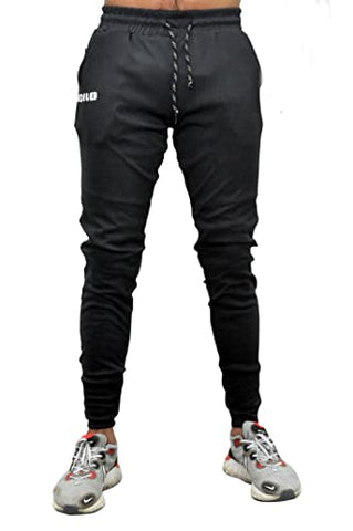 Image of ADILEE Men's Regular Fit Joggers (Jogger Pants/Dark Grey/M_Dark Grey_M)