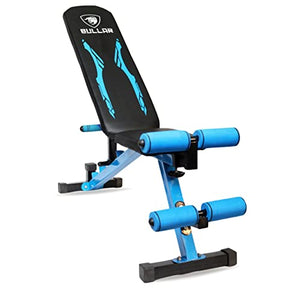 BULLAR, gym bench, bench for home gym, perfect gym bench for home workout, idol for bench press, and squat rack (Adjustable bench)