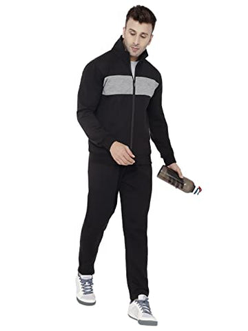 Image of CHKOKKO Men's Winter Tracksuit for Athletics Jogging Gym and Sports