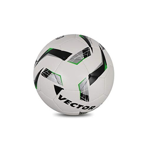 Image of Vector X Orion TPU Machine Stitched Football (Size-5) (White-Green)