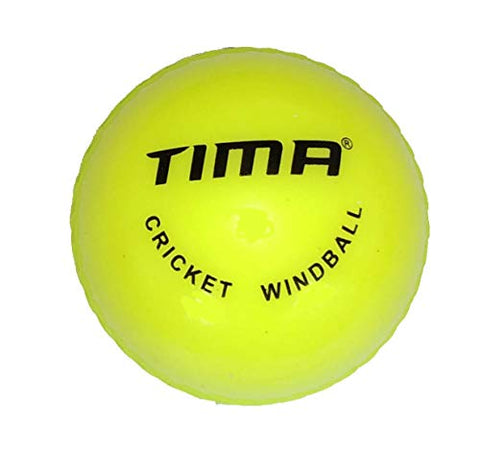 Image of Tima Set of 12 Pcs Cricket Wind Balls Hard Practice Beach Indoor Outdoor Windball (Multicolor)