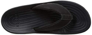 crocs Men's Bogota Flip M Black Slipper-9 UK (M10) (204971-060)
