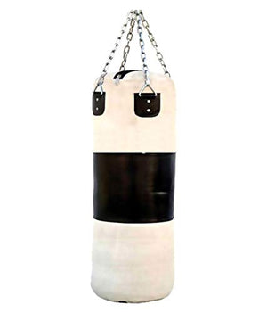 Tima Heavy Duty Punching Bag with Chains Unfilled (48 Inches Long with Chains, 36