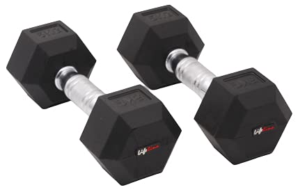 Lifeline Fitness HG-002 Multi Home Gym for Complete Workout with Bonus 5KG Hexa Dumbbell Set
