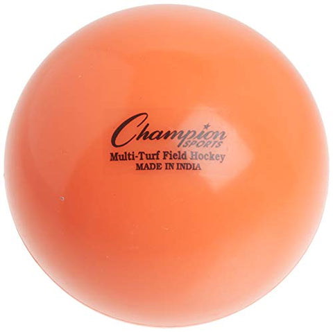 Image of Champion Sports FHB2OR Practice Field Hockey Balls (Pack 12), Orange